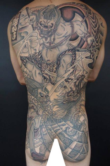 Tattoo uploaded by Bloodline Tattoo Phuket • Oriental Full Back • Tattoodo