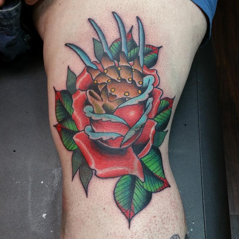 Freddy Krueger Done by Tony Cash Skin deep tattoo gallery Pittsburgh pa   rtattoos