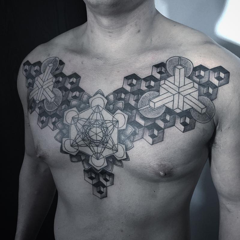 Inspired Geometric by Edward Lee: TattooNOW