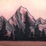 Tattoos - Landscape tattoo - 111231