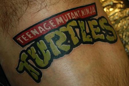 TMNT Tattoo | Took this pic because the shop's camera had a … | Flickr