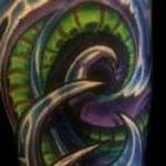 Tattoos - Color Biomech Tattoo - 109998