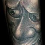 Tattoos - Japanese Hanya Mask Tattoo - 117625