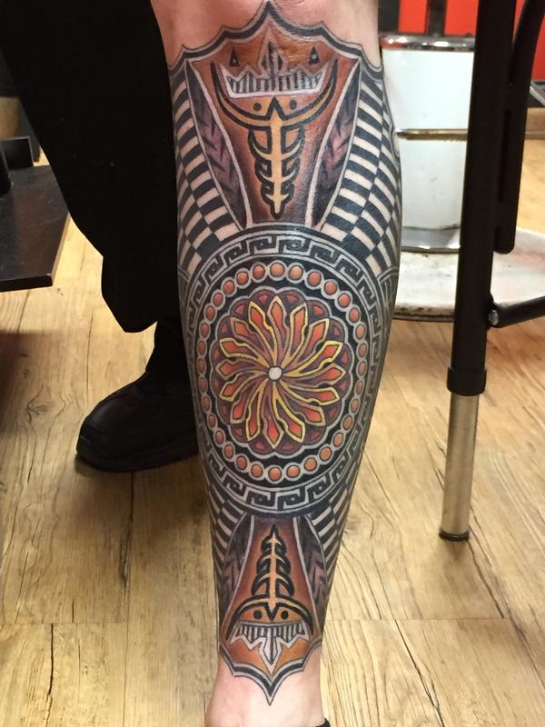 Sacred geometry tattoo design on Behance