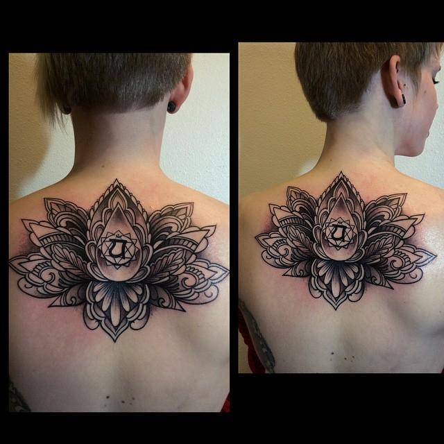 black lotus flower tattoos