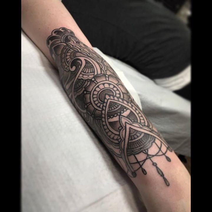 Did this henna inspired tattoo on my  Aart Accent Tattoos  Facebook