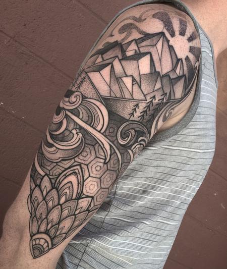 Tattoo uploaded by Dylan C • Montreal Asian theme sleeve tattoo • Tattoodo