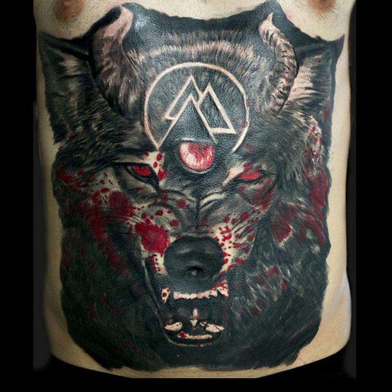 The Viking Wolf 30 Fenrir Tattoo Ideas