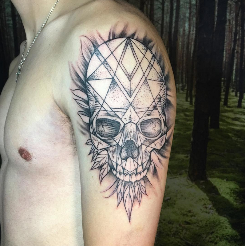 Skull tattoo by Otheser Tattoo  Post 14696