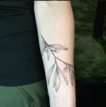 Top 130+ olive branch tattoo latest