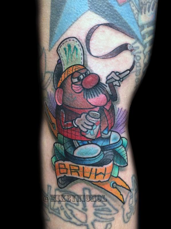 Discover more than 64 mr potato head tattoo  incdgdbentre