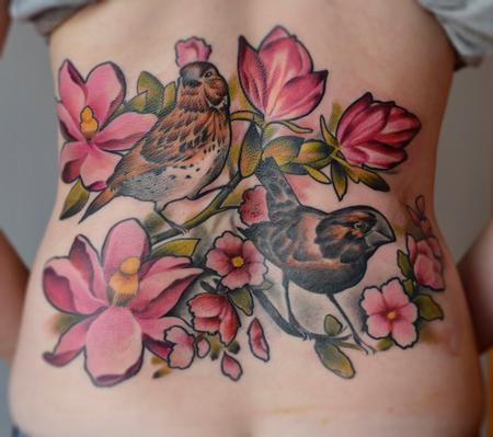 Minimalist Birds On A Wire Temporary Tattoo - Set of 3 – Tatteco