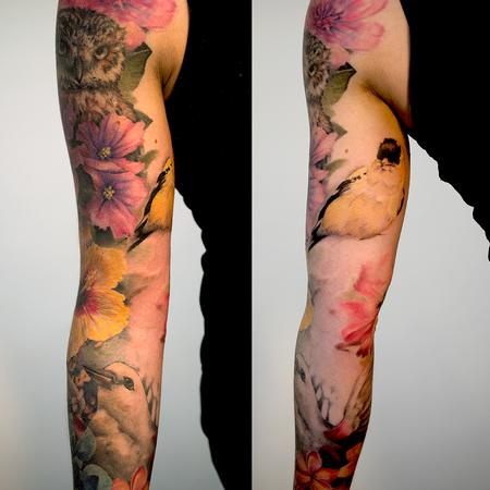 20 top Botanical Half-Sleeve Tattoo Designs ideas in 2024