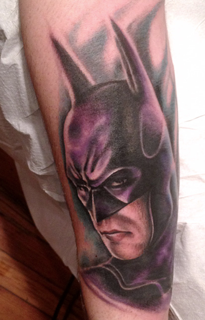 Batman Tattoo - Design | The design for the Batman tattoo, t… | Flickr