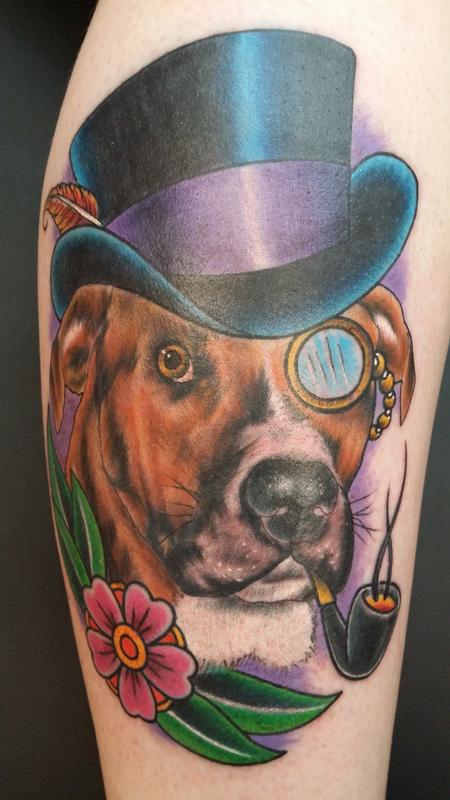 Dog in hotsell top hat