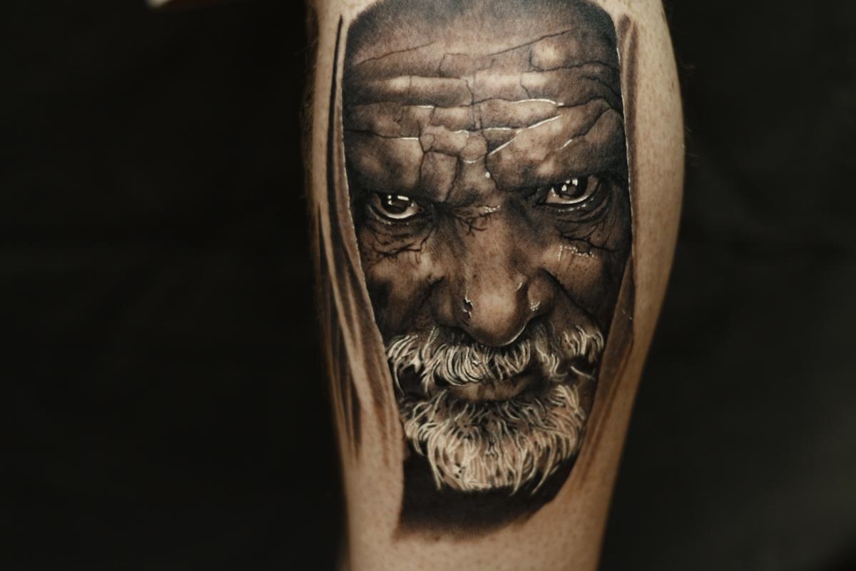 oldest man with tattoos