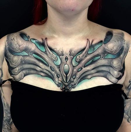 tattoos/ - Organic blu woman - 126501