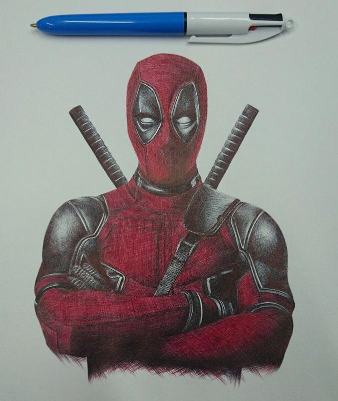 Deadpool by Vanessa Rodriguez: TattooNOW