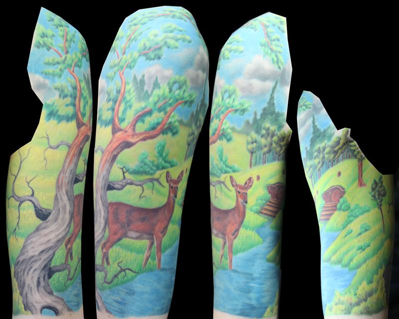 Alyssa Landscape By David Dettloff Tattoonow