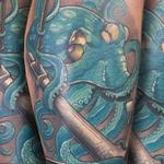 Tattoos - octopus and anchor - 108213