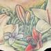 Tattoos - Chest panel of flowers - 62812