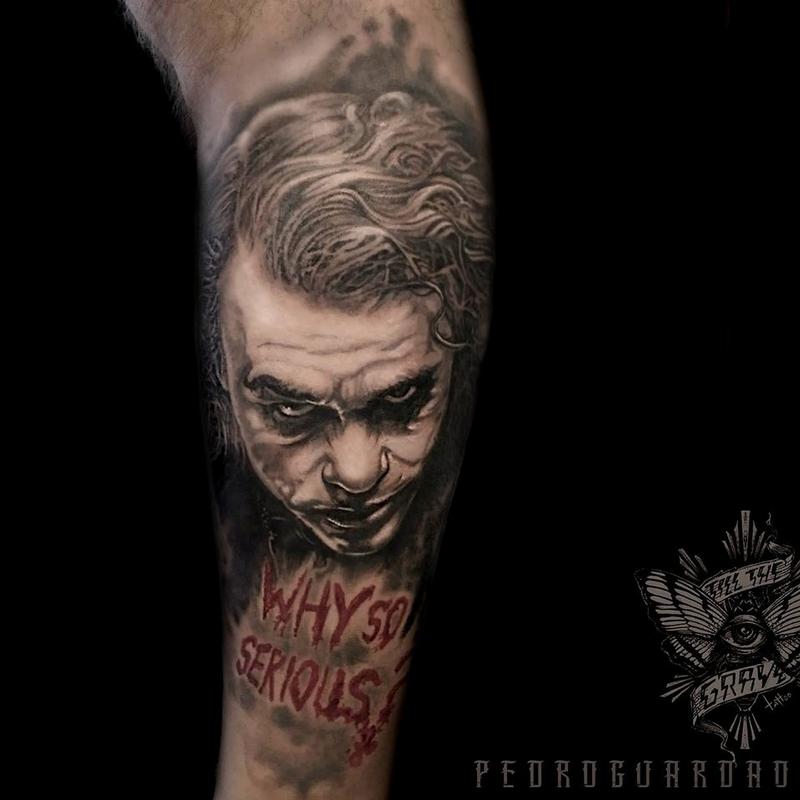 Forevermore Tattoo on Twitter Hope you all had a good weekend Continuing  this thread with a Heath Ledger Joker piece by Johnny batman glasgow  tattoo forevermore fmt httpstcojHV8XMXaeG  Twitter