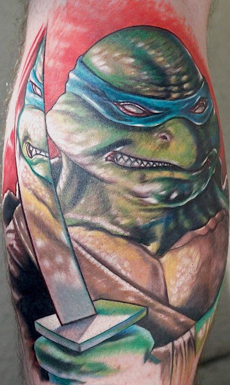 Leonardo - Ninja Turtles Tattoo