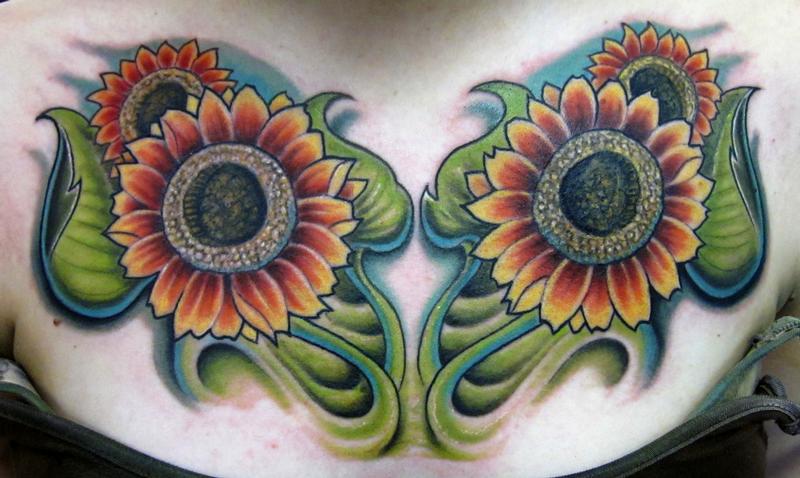 20 Sunflower Tattoos  Tattoofanblog