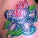 Tattoos - Exotic Flower on Hip - 14449