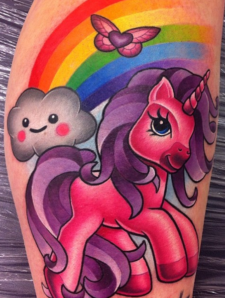 my little pony applejack tattoo