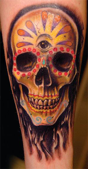 Sugar Skull Tattoo Inspiration | POPSUGAR Latina