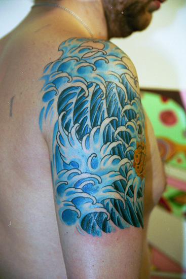 signet and waves by Troy Denning: TattooNOW