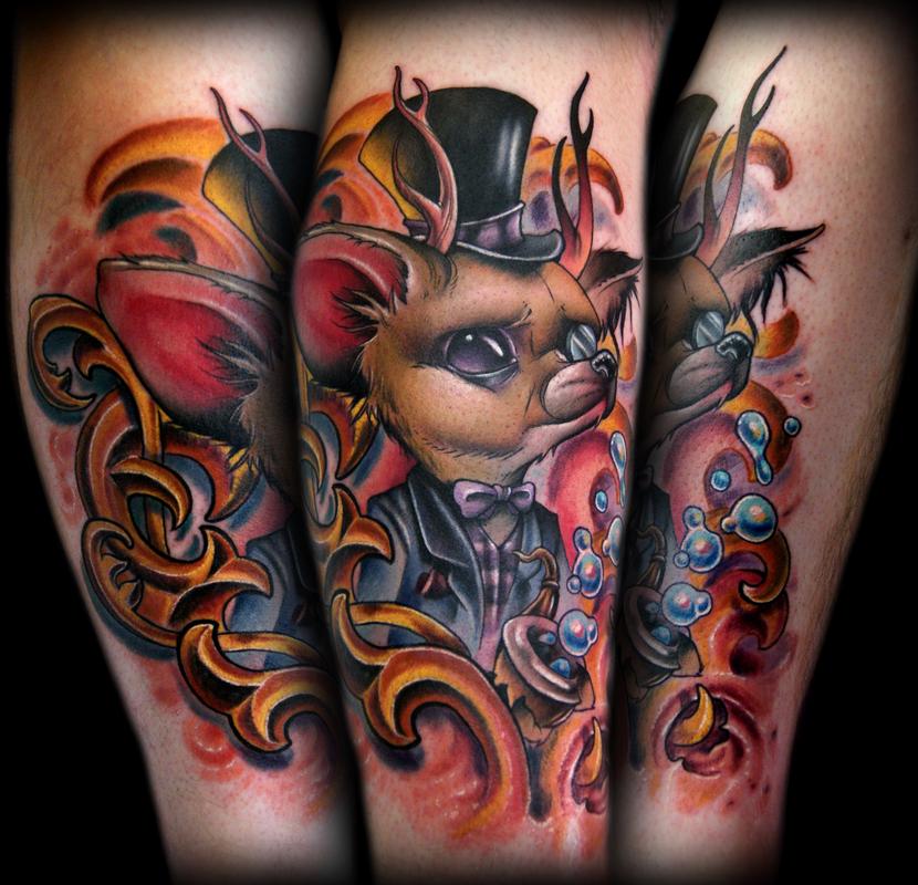 Impala Tattoo  Cute little Fennec Fox Brad did today at  Facebook
