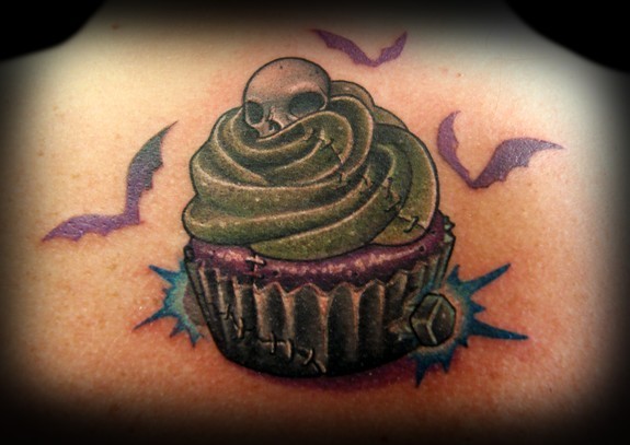 muffin girly skull wings by 2Face-Tattoo on DeviantArt