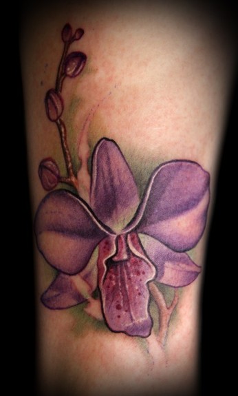 80+ Orchid Tattoos: Meanings, Tattoo Designs & Ideas | Orchid tattoo, Orchid  tattoo meaning, Purple orchid tattoo