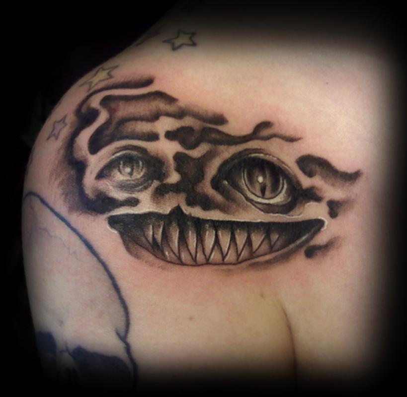 Tattoo of Pig skin