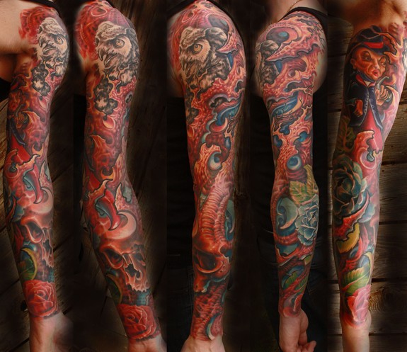 Oksana Weber Tattoo Artist on Instagram Italian half sleeve in progress  italiantattoo italy coliseum in 2023  Tattoo artists Italian tattoos  Tattoos
