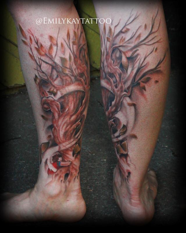 Tattoo uploaded by Nina Lovecrow  The giving tree   Tattoodo