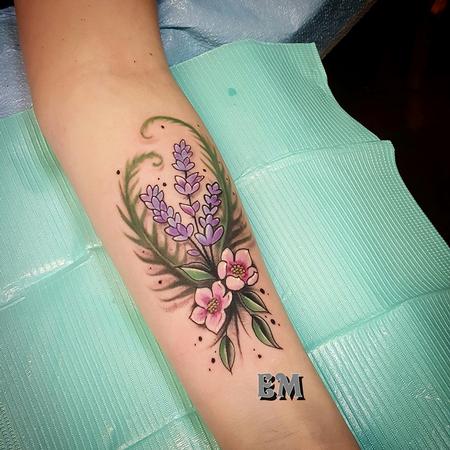 Delicate lavender : r/tattoo