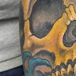 Tattoos - Compass skull - 126583