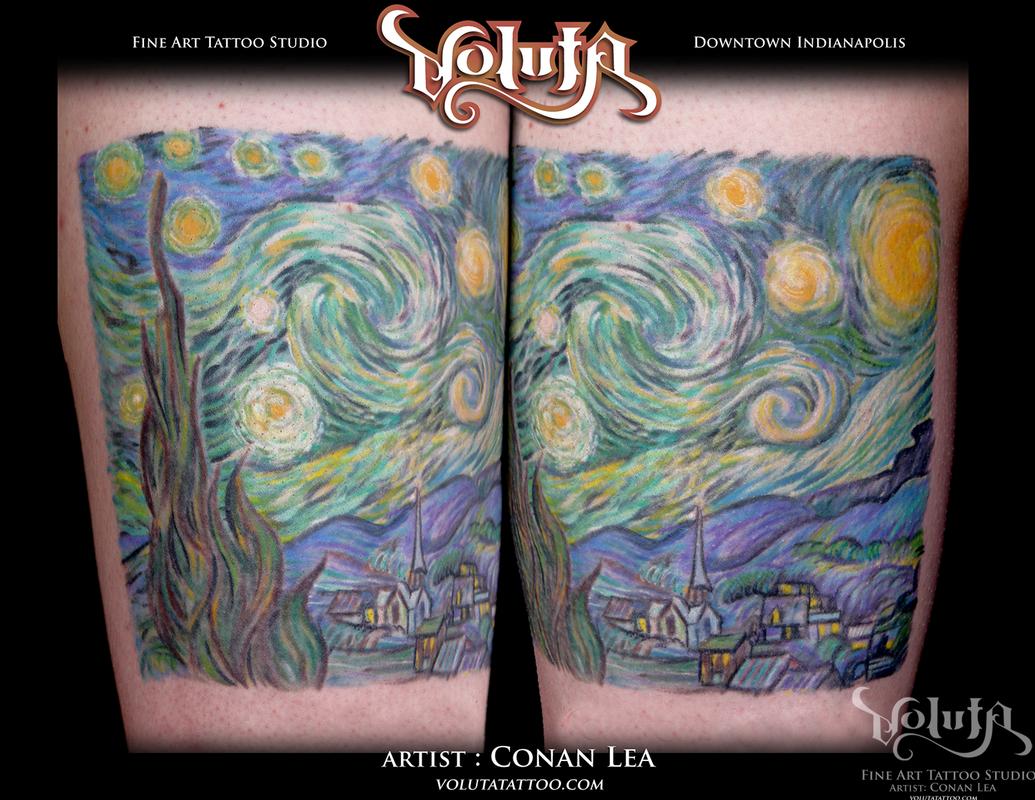 Tattoo Portfolio of Conan Lea • Gallery 2 — Voluta Tattoo