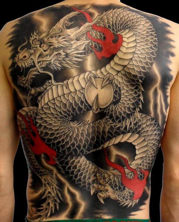 Dragon Back  Ian Hilz  Japanese Tattoo