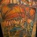 Tattoos - Pirate ship front piece - 94494