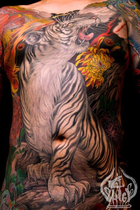 Tiger Tattoo Design – Art Instantly by Laurie Humble