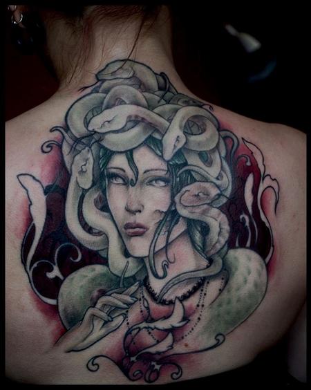 Terrific Chic Medusa Upper Back Tattoo Ideas For Girls | Tattoomagz.com ›  Tattoo Designs / Ink-Works Gallery › T… | Medusa tattoo design, Tattoos,  Tattoos for women