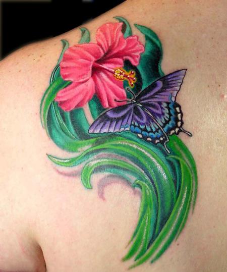 Buy Temporary Tattoo Shoulder Flower Ultra Thin Realistic Fake Tattoos  Online in India - Etsy
