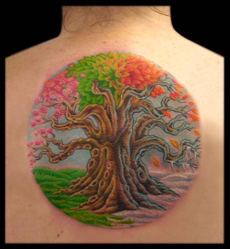 These 40 Tattoos On The Changing Seasons Of Nature Are As Beautiful As The  First Bloom Of Spring!