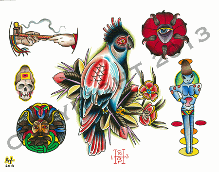 Tattoo Flash Page 2 | Connor Annal | Flickr