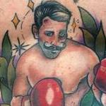 Tattoos - Traditional Fighter Tattoo - 104594