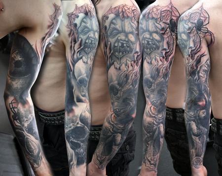 101 Best Horror Sleeve Tattoo Ideas That Will Blow Your Mind